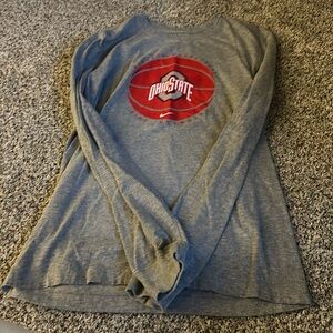 Men’s Ohio State Basketball Long-Sleeved T-shirt
